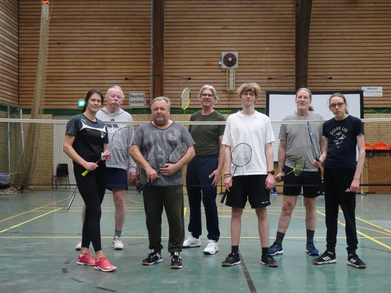 Badmintonspieler Büsum